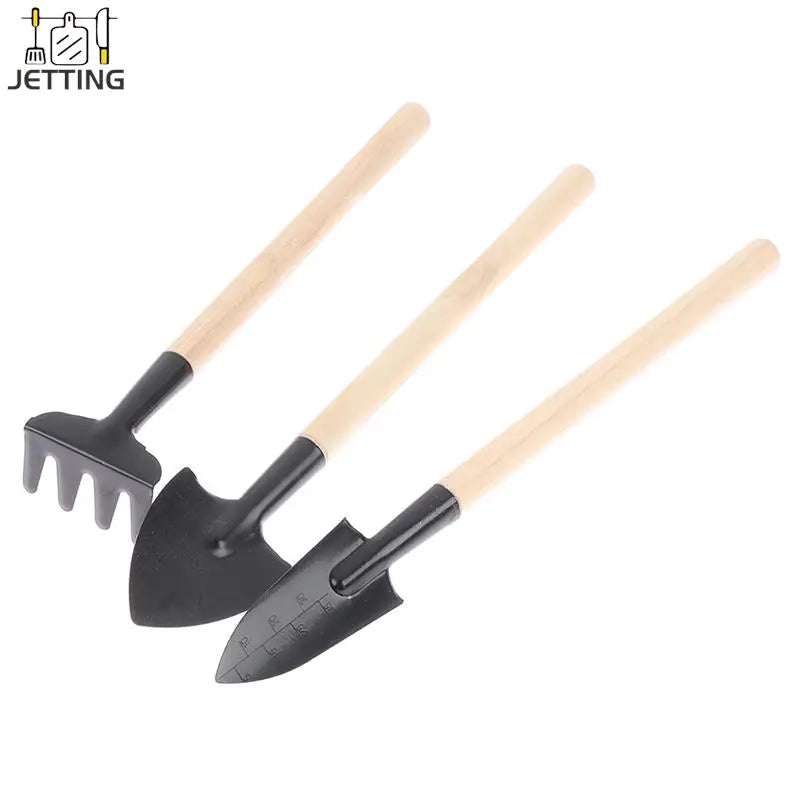 13pcs Mini Garden Hand Tools Transplanting Outdoor Bonsai Tools Shovels Planting Flower Succulent Miniature Gardening Tools