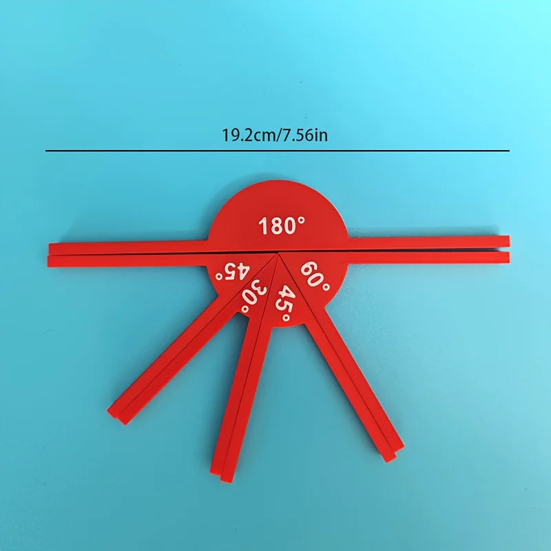 1 set teaching tools, math supplies, angle tools, geometric angle display tools, math teaching aids, learning tools