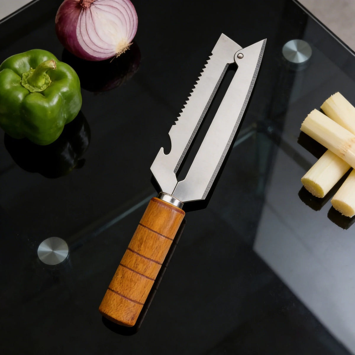 Durable Sugarcane Peeler Multifunctional Fruit vegetable Tools Manual Sharp Kitchen Fruit Knife Kitchen Tools Cooking Tools